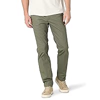 Men's Extreme Motion Flat Front Slim Straight Pant