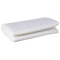 ByAnnie's Soft and Stable Fabric, 36 by 58-Inch, White