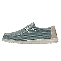 Hey Dude Men's Wally Stitch | Men's Loafers | Men's Slip On Shoes | Comfortable & Light-Weight