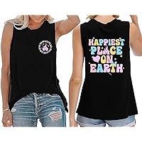 Tank Top Women Holiday Trip Shirts Girls Funny Cute Graphic Vacation Sleeveless Tops