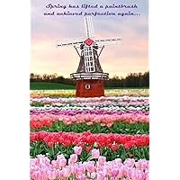 Spring Tulips Notebook Journal