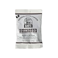 Claeys Horehound Hard Candy, 6 oz (Pack of 3)