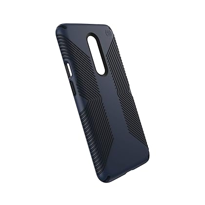 Speck Products Presidio Grip OnePlus 7 pro Case, Eclipse Blue/Carbon Black