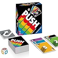 Ravensburger Push 2024 - Entertaining Card Game for The Whole Family - for 2-6 Players from 8 Years and Up