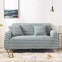Lattice Couch Covers,Elegant 3D Bubble Stretch Sofa Slipcovers,Universal Easy Fitted Anti-Slip Furniture Protector Couch Covers-A 3 Seater 195-230cm(77-91inch)