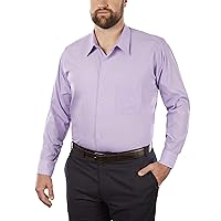 Van Heusen Men's BIG FIT Dress Shirts Poplin (Big and Tall)
