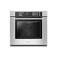 Empava 30 in. Electric Single Wall Oven with Self-cleaning Convection Fan Touch Control in Stainless Steel Model 2020, WO01