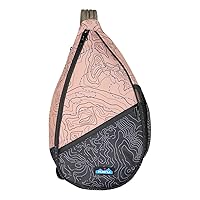 KAVU Paxton Pack Backpack Rope Sling Bag - Sea Map