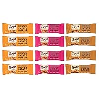 Bob's Red Mill Peanut Butter Oat Bars, Tres Bees Variety Pack of 12 Bars, Honey, Jelly, and Chocolate, Gluten Free, Non-GMO, 1.76 Ounce Bars