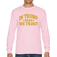in Trump We Trust 2024 Long Sleeve T-Shirt Donald My President MAGA First Make America Great Again Republican FJB