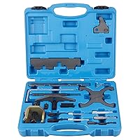 Engine Timing Tool Kit Compatible with Ford Mazda Camshaft Flywheel Locking Tools 1.4 1.6 1.8 2.0 Di/TDCi/TDDi ESCOBOOST 1.6 Ti-VCT 1.5/1.6 VVT Cam Holding Tool 303-1097 303-1550 303-1556