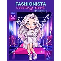 Fashion Coloring Book For Girls Ages 8-12 With Inspirational Quotes Girl Power Self Empowerment Fashion and Beauty Coloring Pages for Girls, Kids, Teens and Women