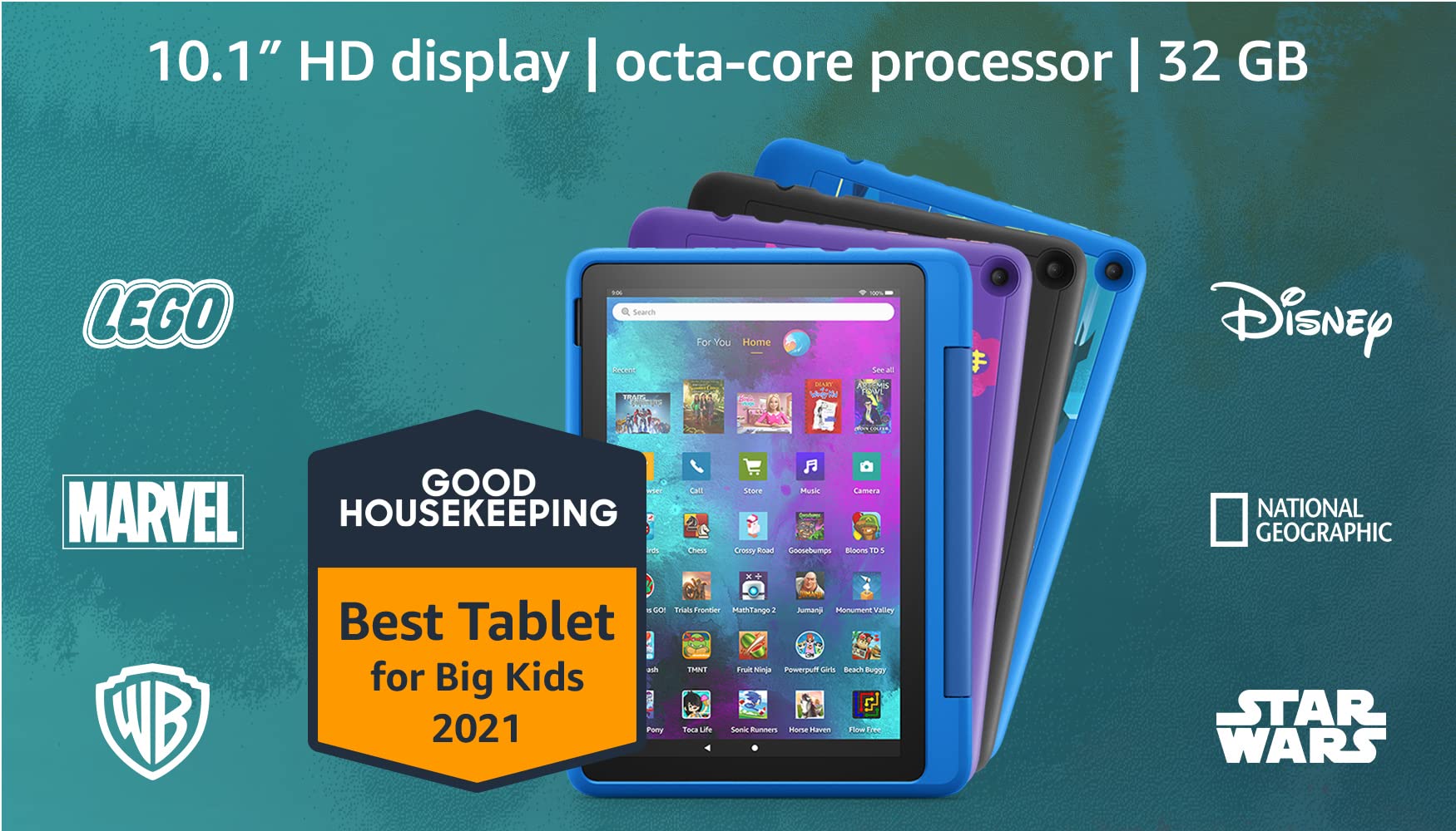 Amazon Fire HD 10 Kids Pro tablet, 10.1