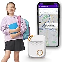 Kids GPS Tracker Real-Time for Kids, SOS Button & 2-Way Auto-Answer Speakerphone – Easy to Use App & Monitoring GPS Tracker for Kids – Adults - Seniors - Special Needs
