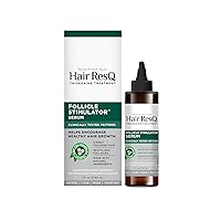 Pure Hair ResQ Thickening Treatment Follicle Stimulator Serum, Encourage Healthy Hair Growth Naturally with Caffeine, Biotin & Peptides - 60 Day Supply, 2 fl oz (60 ml)