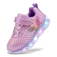 Toddler Girls Led Shoes Kids Light Up Sneakers