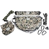 Helium Hammock Lightweight Packable Comfortable Camo Hunting Tree Saddle with Removable Padded Seat