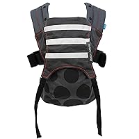 Diono We Made Me Venture+ 2-in-1 Toddler Carrier, Front Carry & Back Carry from 18 - 36 months, Black Gradient Spots