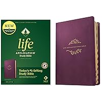 NLT Life Application Study Bible, Third Edition (LeatherLike, Purple, Indexed, Red Letter) NLT Life Application Study Bible, Third Edition (LeatherLike, Purple, Indexed, Red Letter) Imitation Leather
