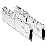 Trident Z Royal Series (Intel XMP) DDR4 RAM 32GB (2x16GB) 3200MT/s CL16-18-18-38 1.35V Desktop Computer Memory UDIMM - Silver (F4-3200C16D-32GTRS)