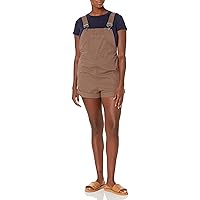 Volcom Womens Strutin Stone Relaxed Fit Shorts Overall RomperRomper