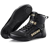 Professional Mens Boxing Wrestling Shoes Lightweight Breathable Training Shoe Durable Shoes for Wrestling