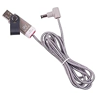 myVolts Ripcord USB to 9V DC Power Cable Compatible with The Danelectro French Fries Effects Pedal