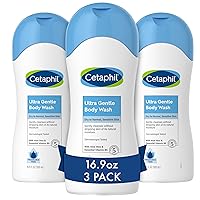 Ultra Gentle Refreshing Body Wash, For Dry To Normal, Sensitive Skin, 16.9oz Pack Of 3, Aloe Vera, Calendula, Vitamin B5, Hypoallergenic, Paraben Free, Fragrance Free, Dermatologist Tested