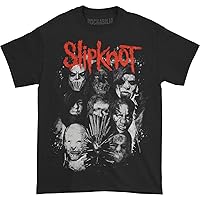 Slipknot Men's We are Not Your Kind Red Grey Logo T-Shirt Black