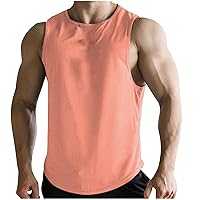 Fitness Tank Tops Men Sleeveless Workout Vest Quick Dry Bodybuilding Muscle Shirts Stylish Sportswear Tank Top