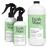 Fresh Wave Odor Removing Spray Bundle: (2) 8 fl. oz. Sprays + (1) 32 fl. oz. Spray Refill