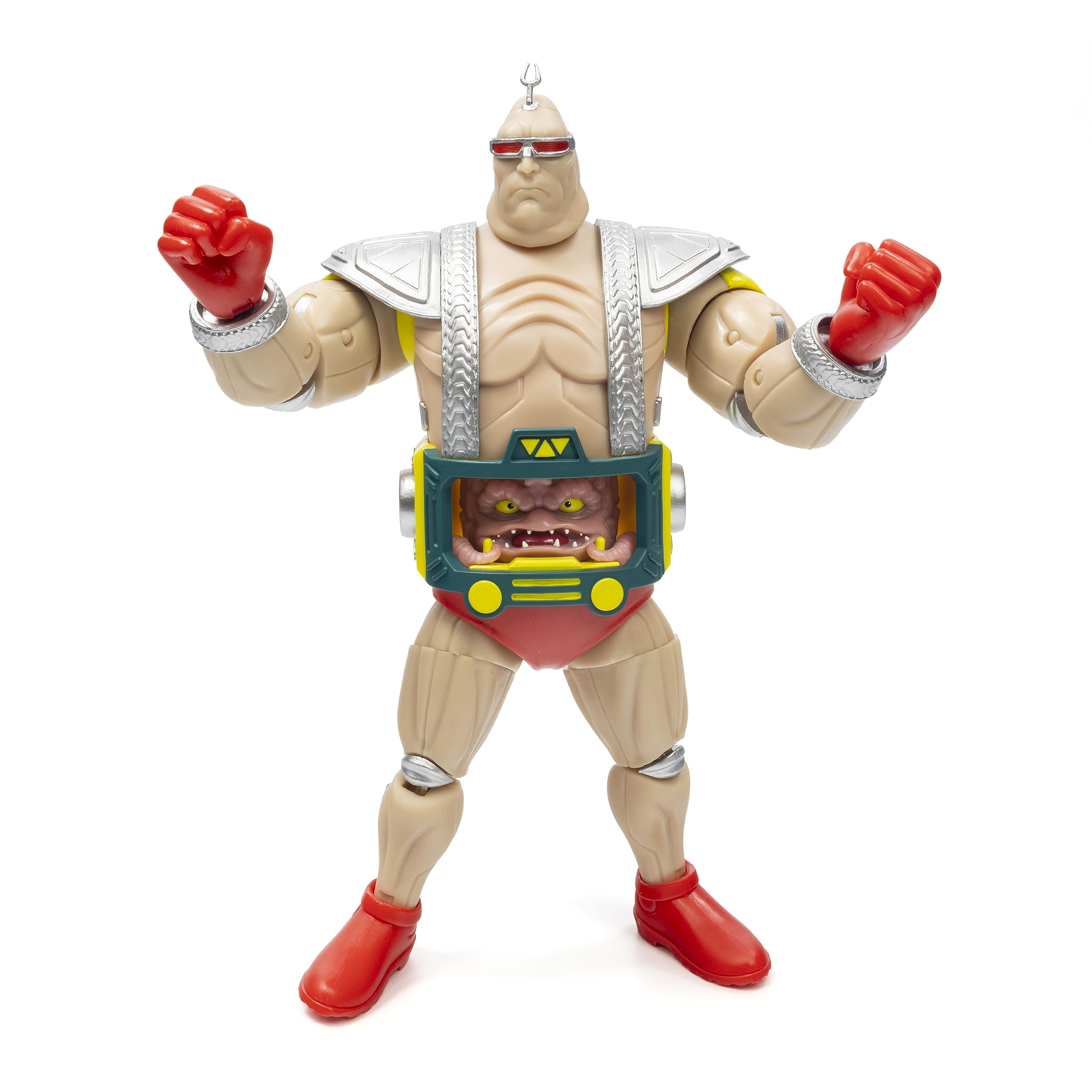 The Loyal Subjects Teenage Mutant Ninja Turtles Krang with Throwback Robot BST AXN 8-inch XL Action Figure & 100-page #1 Best of Krang IDW Comic Book