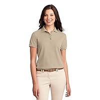 Port Authority Ladies Silk Touch Polo. L500