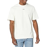 HUGO Men's Small Center Logo Jersey Short Sleeve T-Shirt