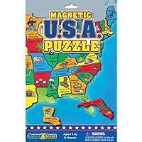 Create-A-Scene — USA Puzzle Magnetic Playset — Portable Mess-Free Magnet Activities — Creative Fun — Ages 3+