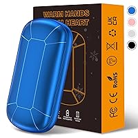 8000mAh Hand Warmers Rechargeable, Portable Electric Handwarmers, Double-Sided Heating USB Pocket Heater Therapy Great for Raynauds, Hunting, Golf, Camping, Women Mens Gifts