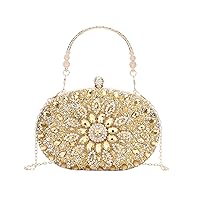 Lanpet Women Crystal Clutch Purse Rhinestone Evening Handbags for Wedding Party