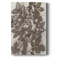 Renditions Gallery Canvas Floral Wall Art Modern Paintings Decorations Dark Rose Leaves Rustic Botanical Watercolor Wall Hanging Artwork for Bedroom Office Kitchen - 8