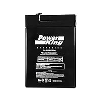 AMERICAN HUNTER Rechargeable Battery 30008 6 Volt Lead Acid 4.5 mAh