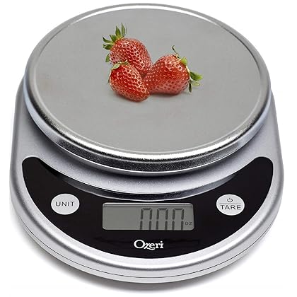 Ozeri Pronto Digital Multifunction Kitchen and Food Scale, Original, 8.25