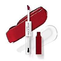 wet n wild Megalast Lock 'N' Shine Lip Color + Gloss Lipstick Red-Y For Me