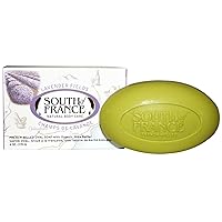 South of France Natural Bar Soap, Lavender, 6 Ounce