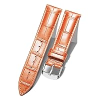 BINLUN Leather Watch Band Genuine Calfskin Replacement Watch Strap Quick Release Crocodile Pattern 10 Colors 13 Sizes for Men Women(12mm,14mm,16mm,17mm,18mm,19mm,20mm,21mm,22mm,23mm,24mm)