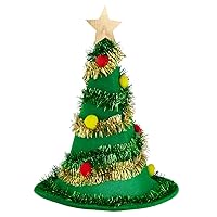 BBG Deluxe Christmas Tree Hat Accessory - Great for Events & Parties!