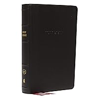 KJV Holy Bible: Personal Size Giant Print with 43,000 Cross References, Black Genuine Leather, Red Letter, Comfort Print: King James Version
