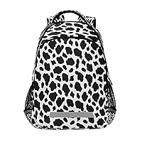 ALAZA Cow Skin Print Backpacks Travel Laptop Daypack School Book Bag for Men Women Teens Kids