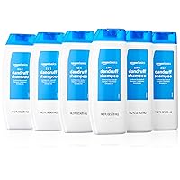 Amazon Basics 2-in-1 Dandruff Shampoo & Conditioner, Gentle and pH Balanced, 14.2 Fluid Ounces, 6-Pack (Previously Solimo)
