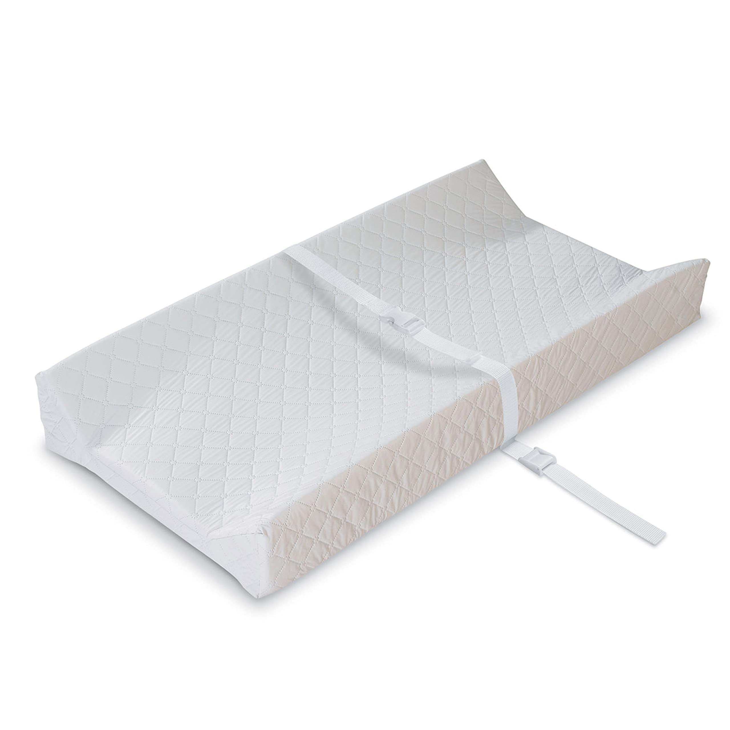 Summer Contoured Changing Pad, 16 x 32 – Comfortable & Secure, With Security Strap And Two High Curved Sides, Easy To Clean