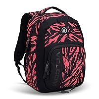 VOLCOM WEESTONE Backpack, RED ZEE-BRAH, One Size