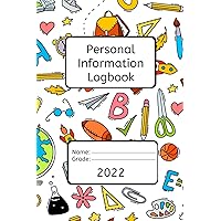 Personal Information Logbook: Names, Phone Numbers, and Emails